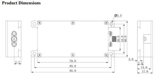 SZHUASHI 5W RF Power Amplifier Module PA of High Average Output Power ...